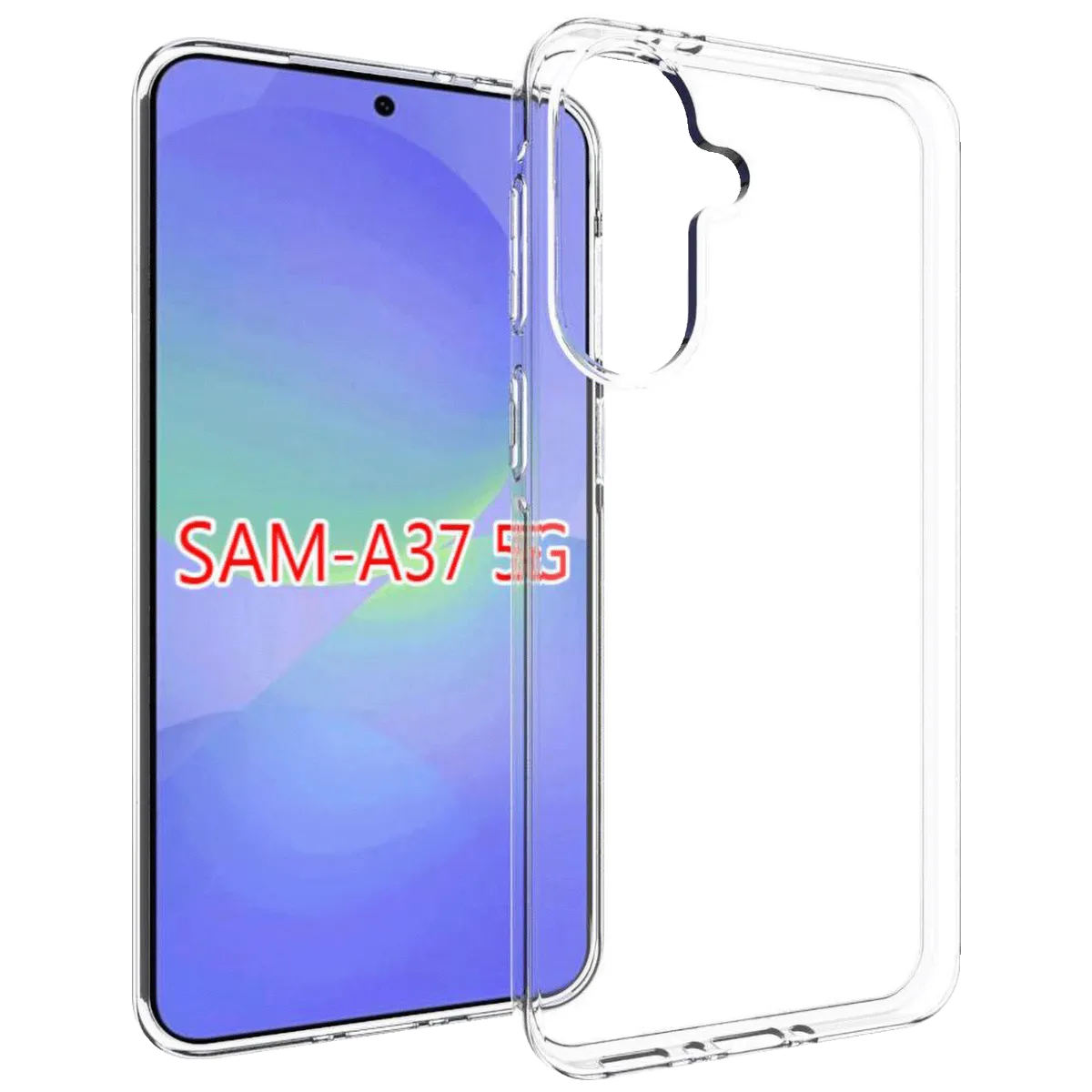 NN-Su Maska za Samsung A37 5G, Transparent - Galaxy A37 5G TPU Phone Case