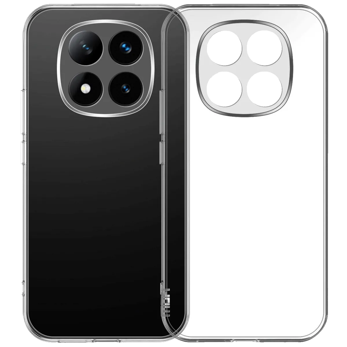 NN-Su Maska za Redmi Note 15 Pro+, transparent - Redmi Note 15 Pro+ 5G TPU Case