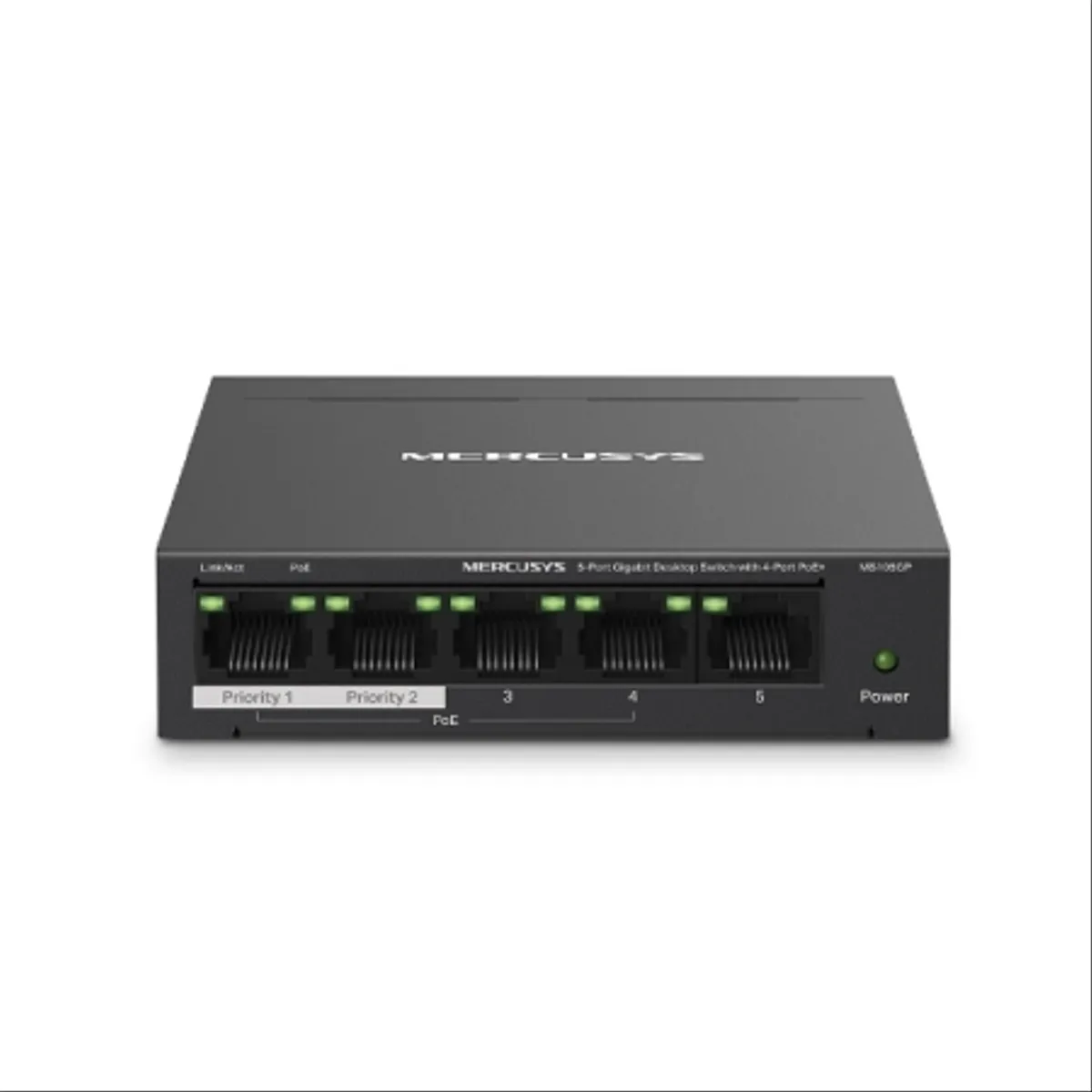 Switch Mercusys MS105GP Desktop 5x10 100 1000