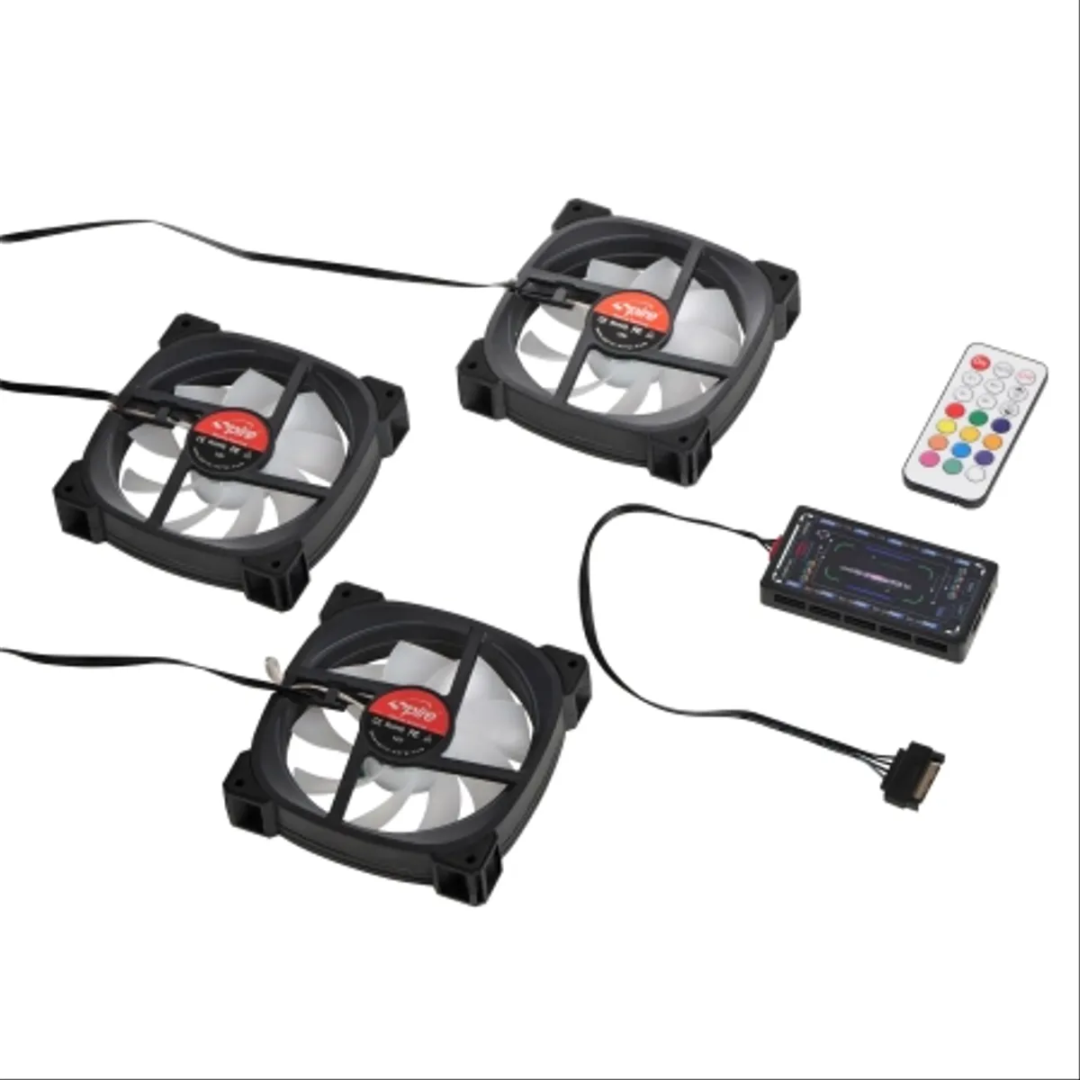 Spire Fan Set Magic Lantern 3 120mm