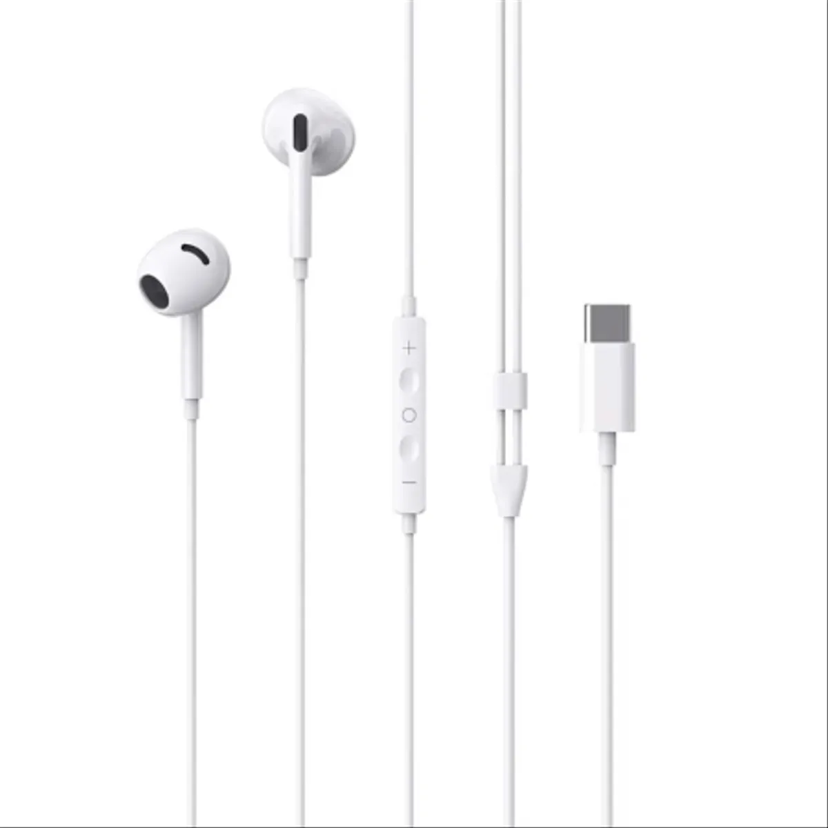 XO In-Ear Slušalice sa mikrofonom Type-C Music EP78 White