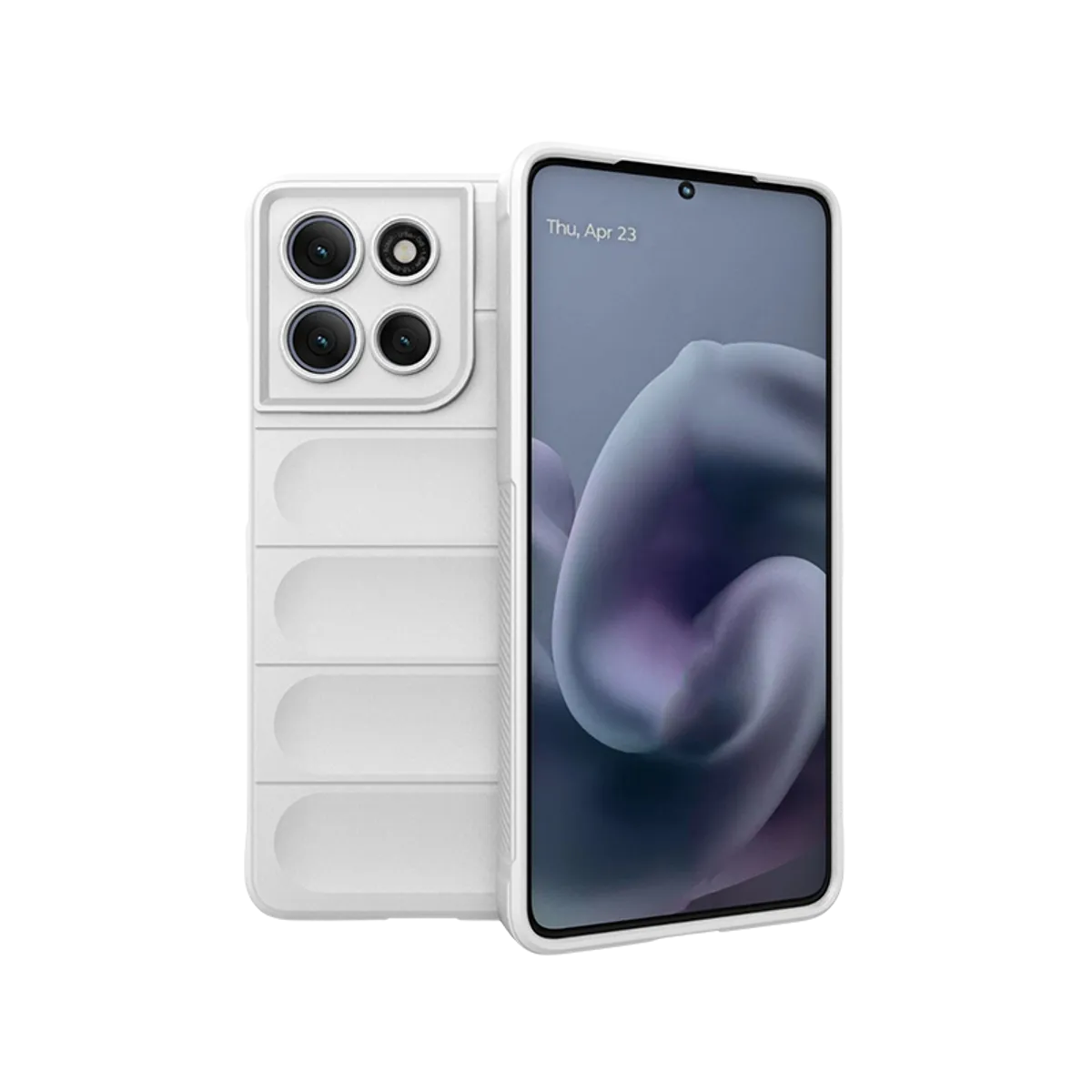 Silikonska maska Xiaomi Redmi 15C Bijela