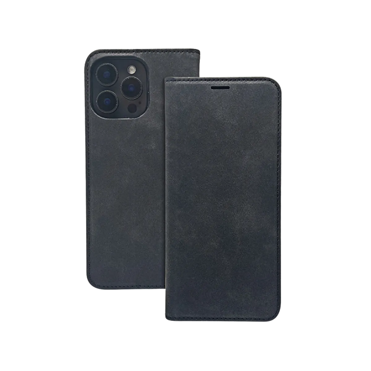 Preklopna futrola Suede Samsung S25 Plus Black