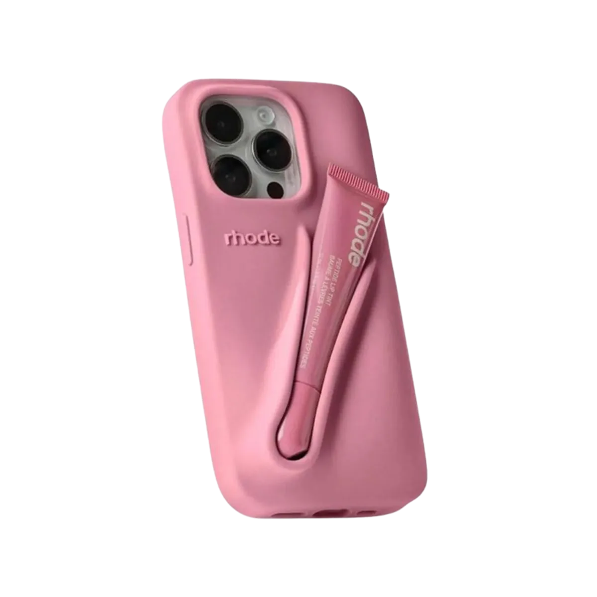 Samsung S25 Rhode Lip Case Pink