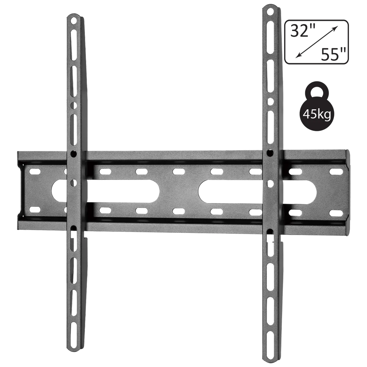home Nosač za TV prijemnike 32"- 55", 45 kg, zidni, fiksni - LCDH 081