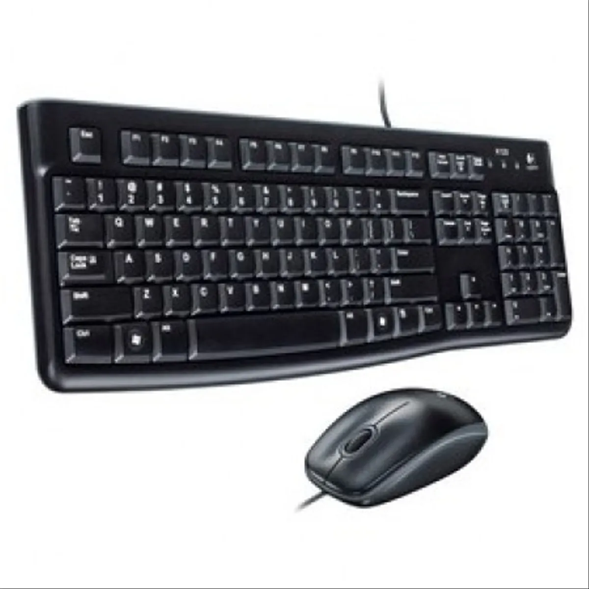 Tastatura + miš Logitech Desktop set MK120 Black