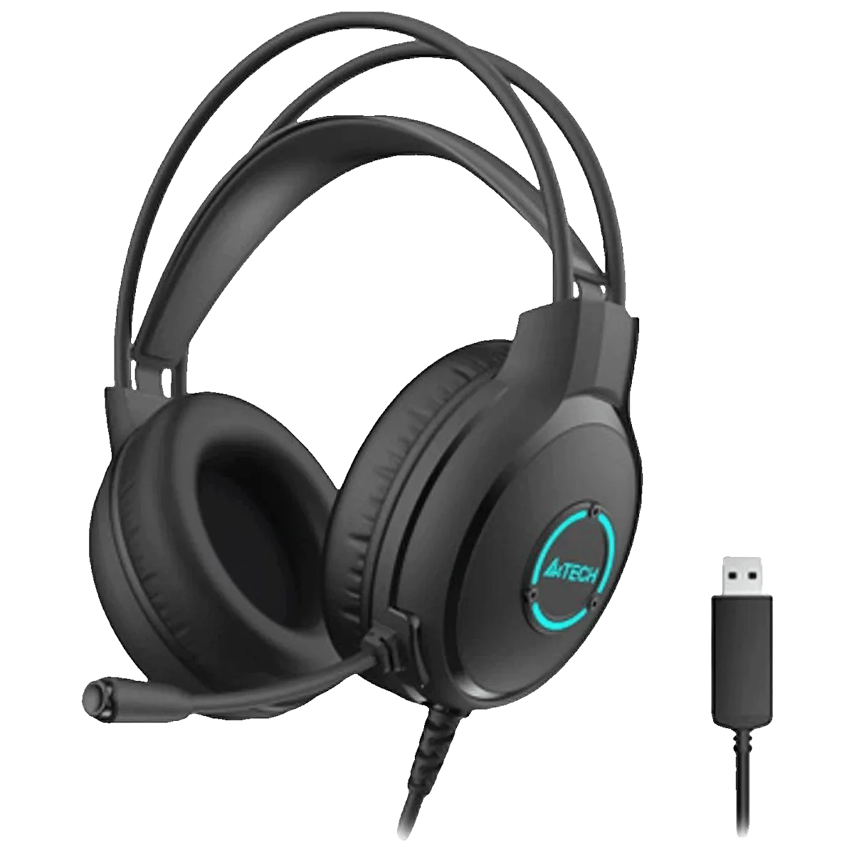 A4Tech Slušalice sa mikrofonom, gaming, USB - A4-FH300U