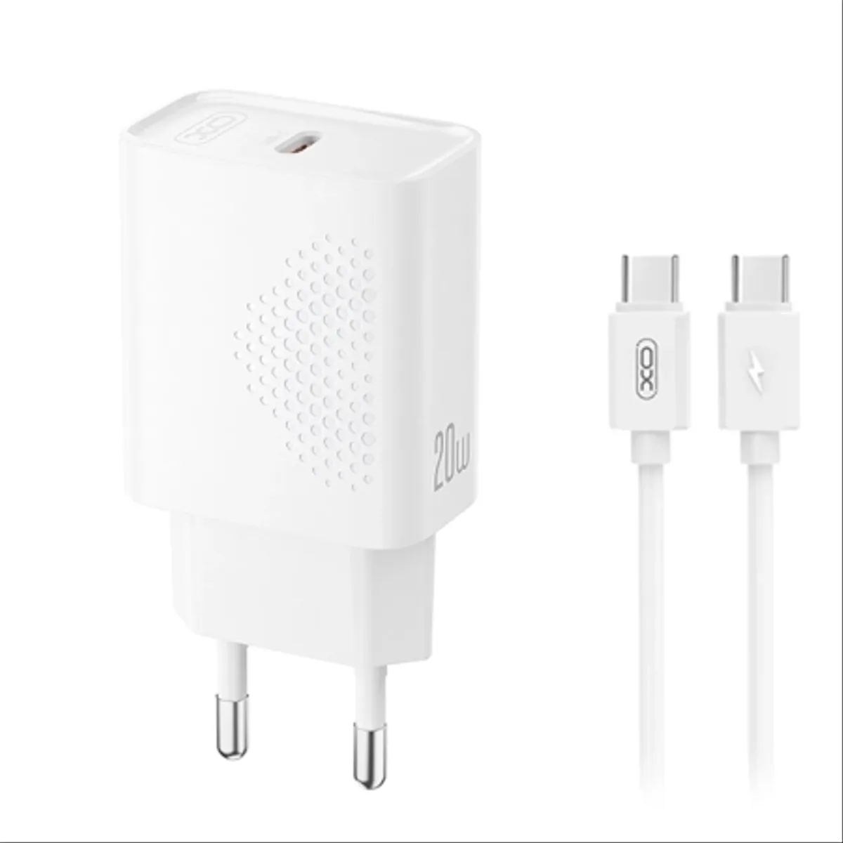 XO L160 20W Type-C Fast Charger + Type-C cable NB299