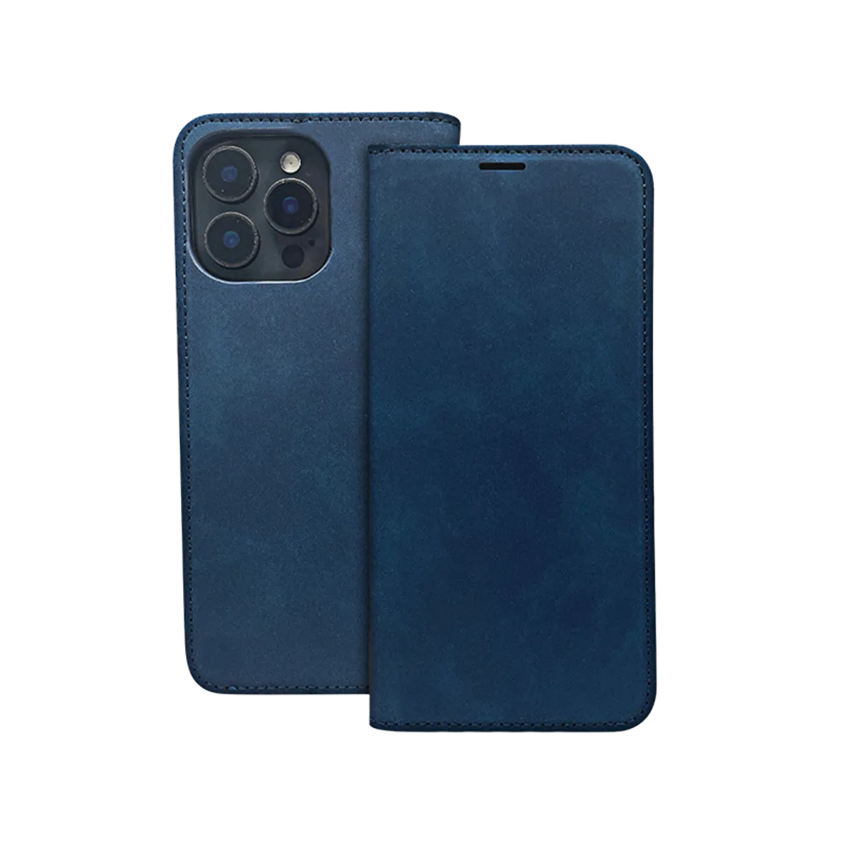 Preklopna futrola Suede Samsung S25 Plus Blue