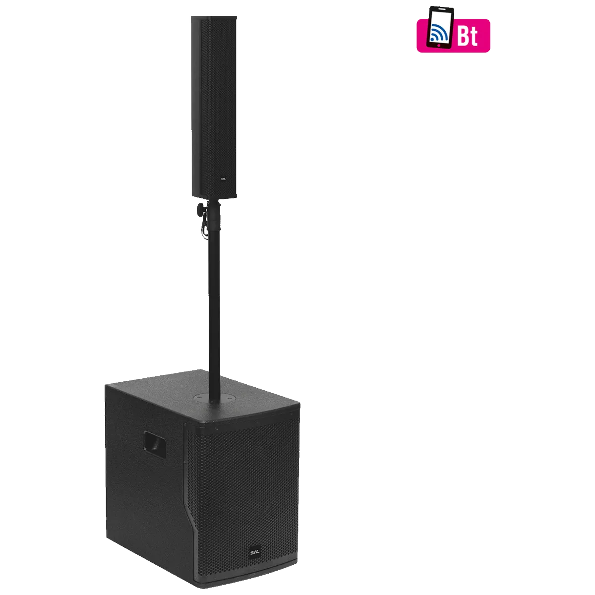 SAL Zvučna kutija, aktivna, bass/satelit, 800W / 400W, Bluetooth - PAS10W43S