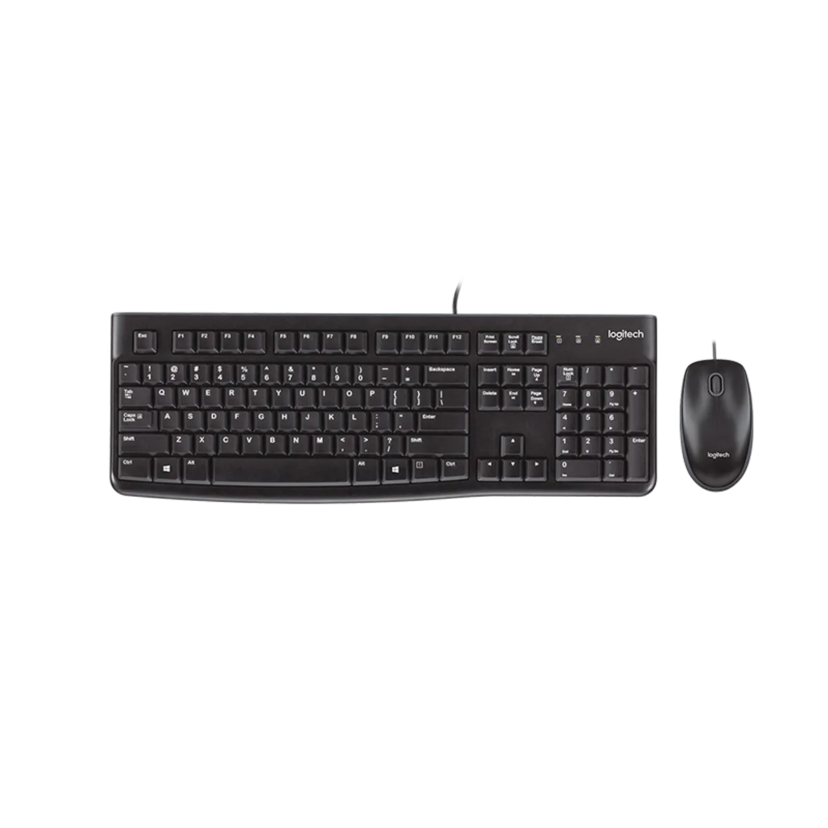 Logitech tastatura i mis MK120 Black