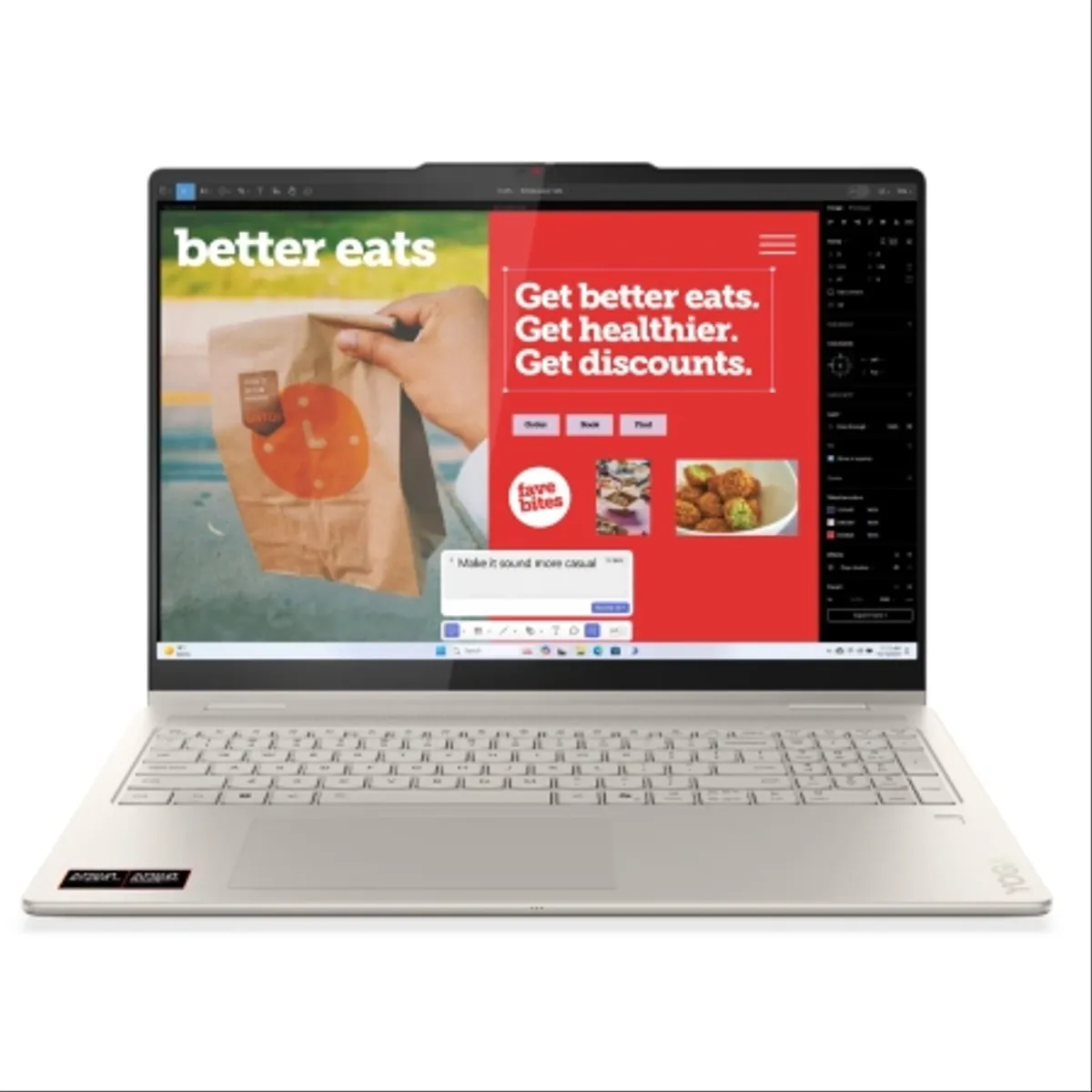 Laptop LENOVO Yoga 7 16AKP10 2in1 83JU0001US