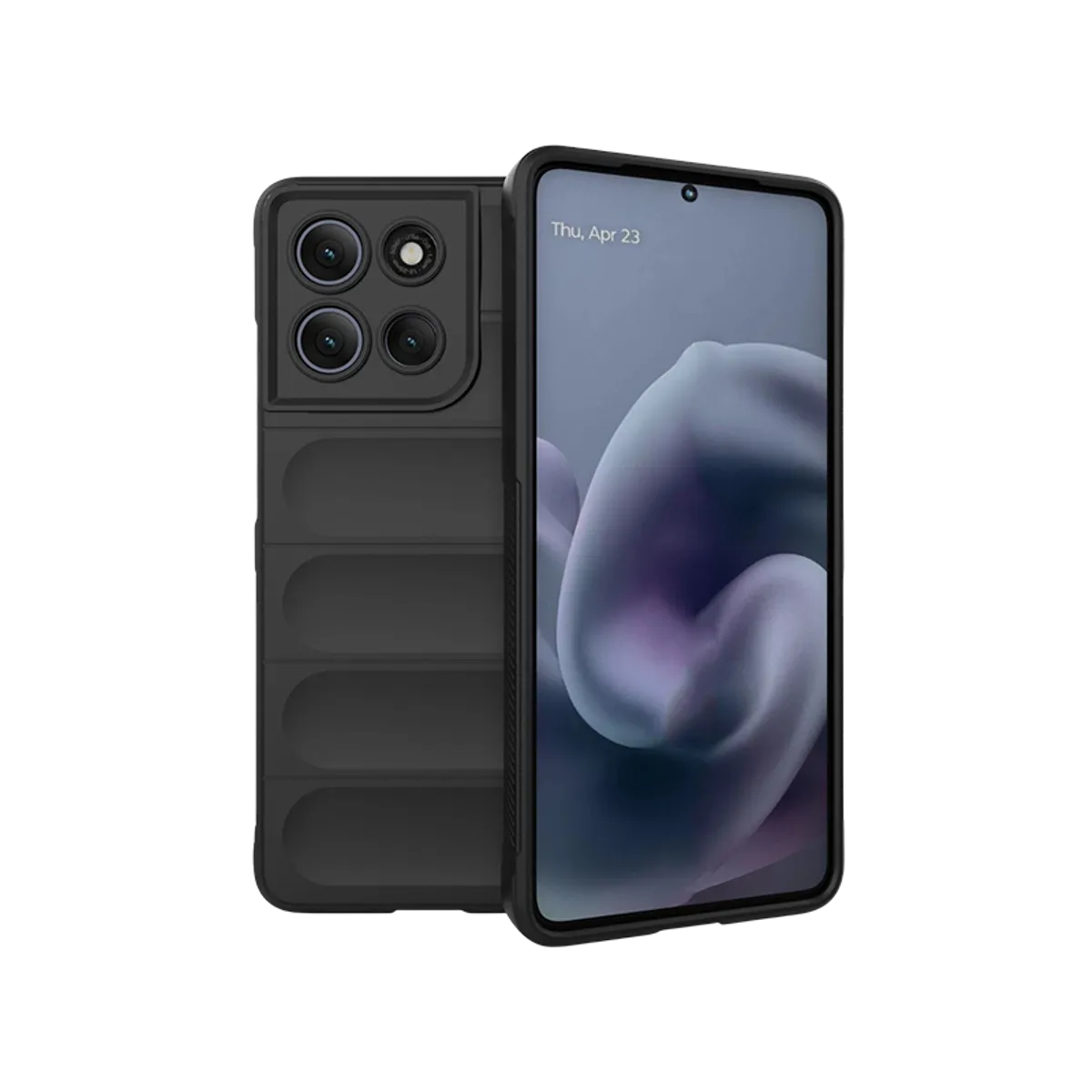 Silikonska maska Xiaomi Redmi 15 Crna