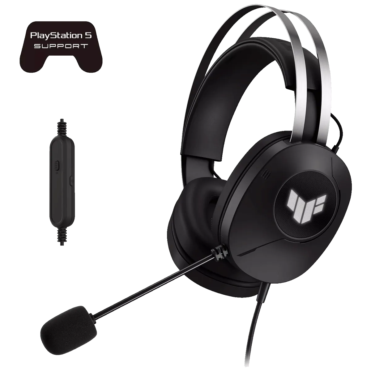 Asus Gaming slušalice sa mikrofonom,3.5mm,7.1,Tuf Gaming H1 GenII - Tuf Gaming H1 Gen II