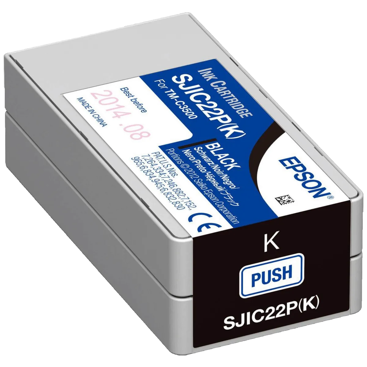 Epson Tinta za Epson TM-C3500, Black - SJIC22P(K)