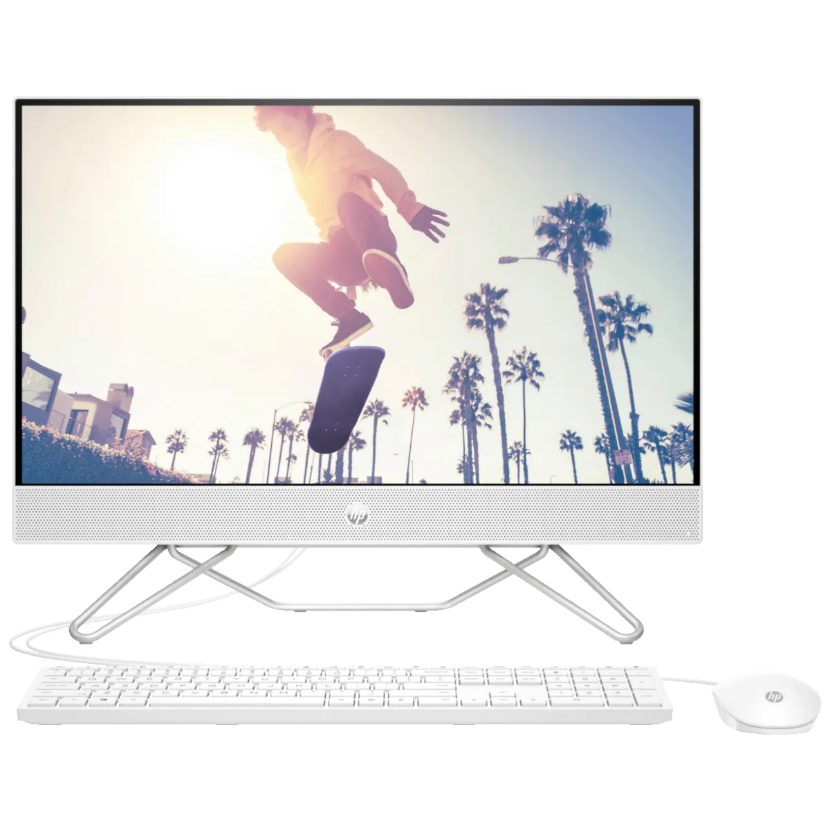 HP Desktop AiO, Intel  i3-1215U, 8GB DDR4, SSD 512GB, 23.8" - 24-cb1073ny; 85F10EA