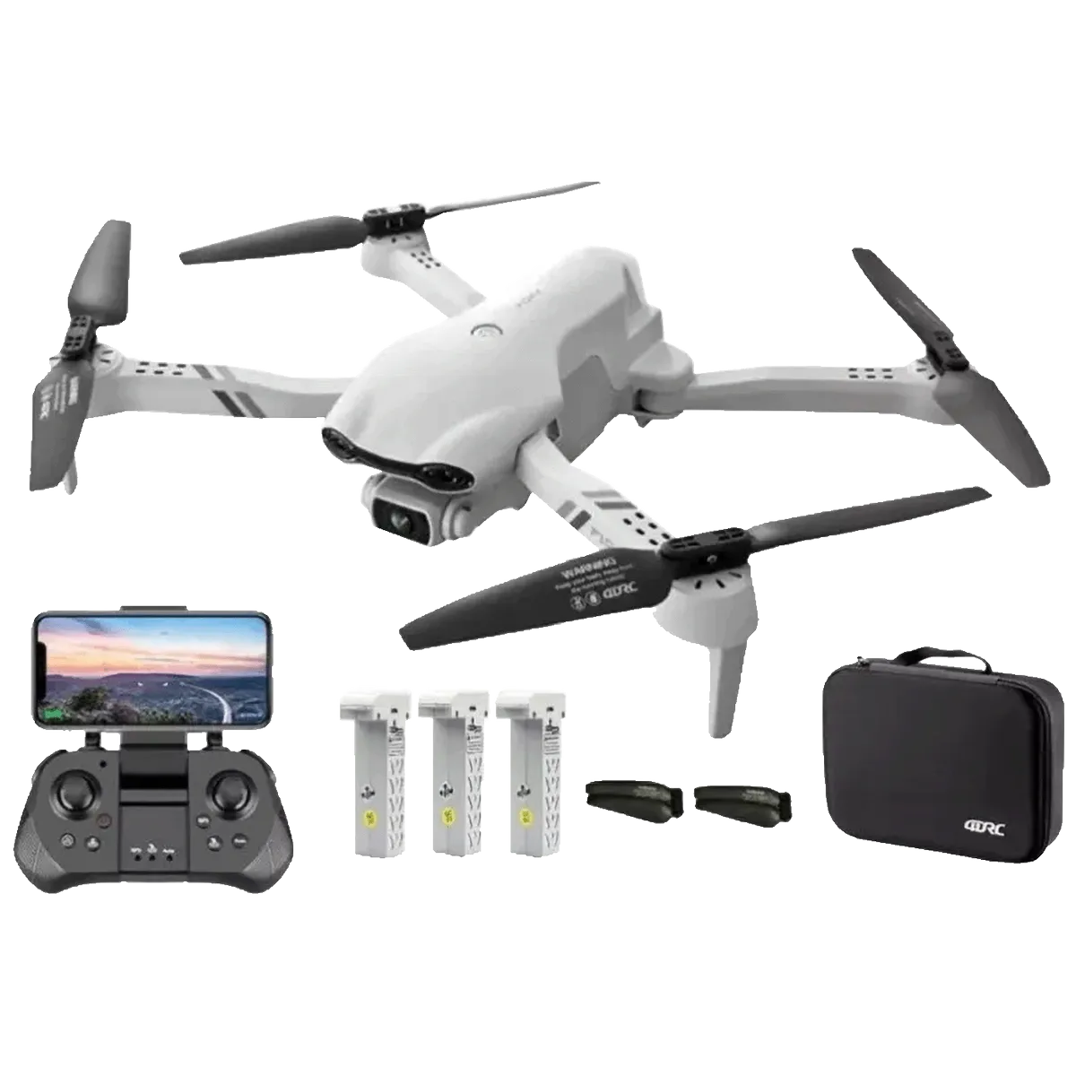 Extralink Dron, 1600mAh, do 15 minuta, 3 baterije - Smart Life F10 Set +3 batteries
