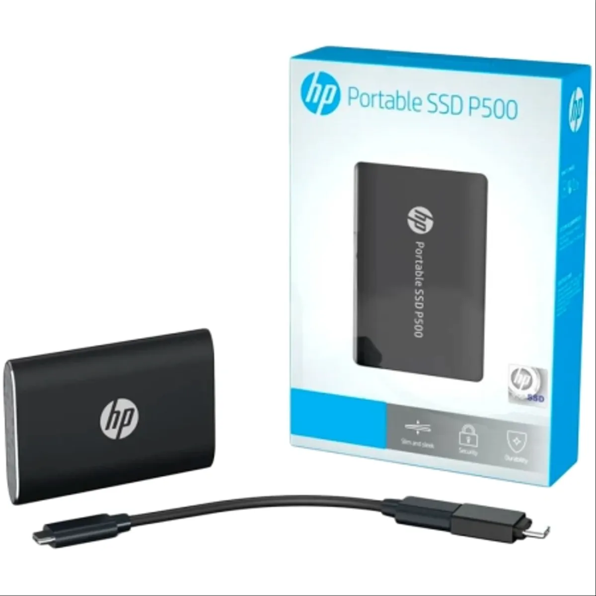HP SSD 250GB External P500