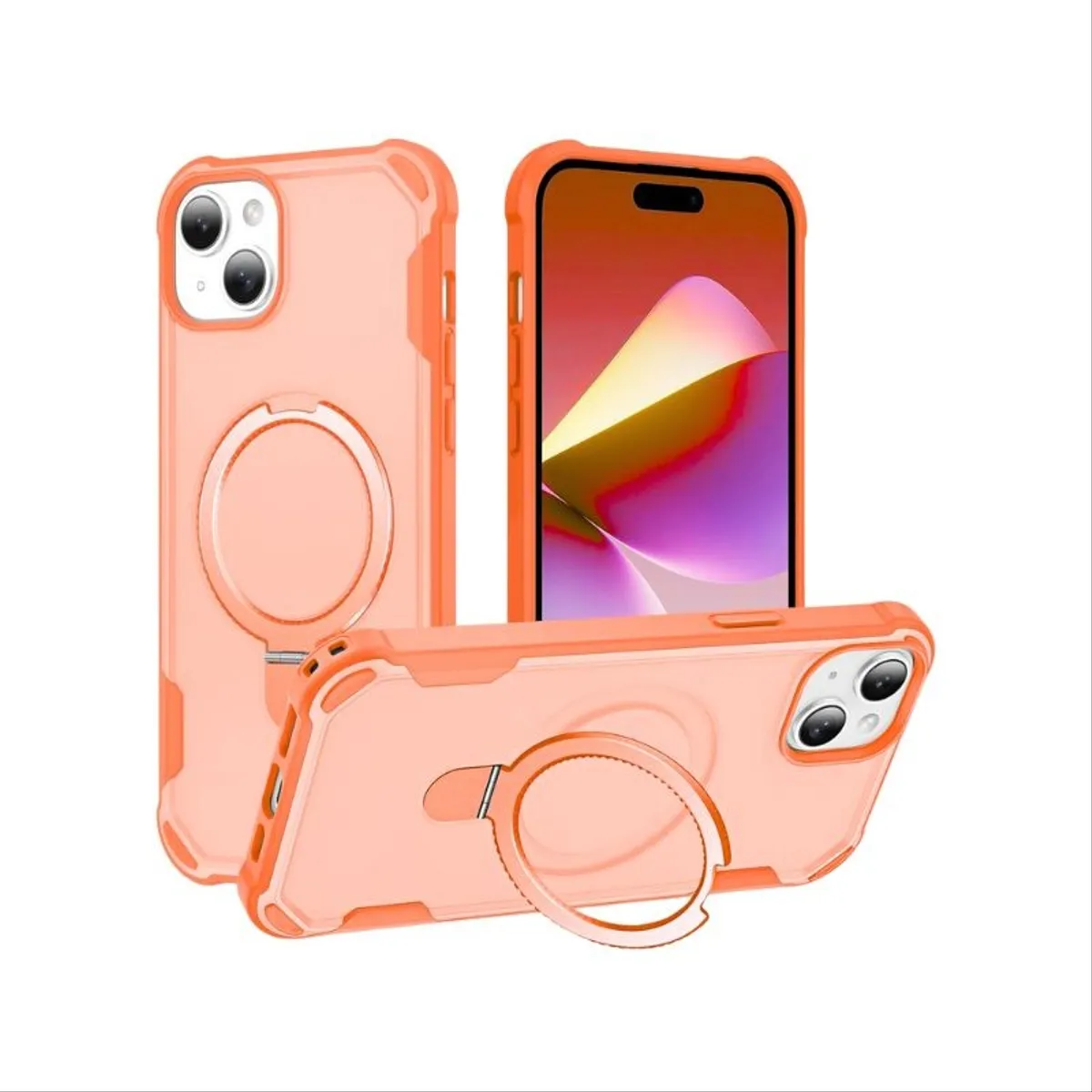 Magsafe Ring maskica Samsung S25+ Narandzasta