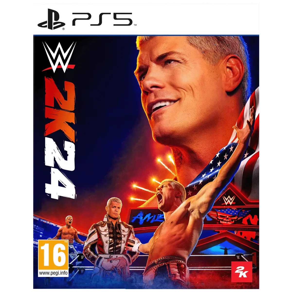 Take 2 Igra PlayStation 5: WWE 2K24 - PS5 WWE 2K24