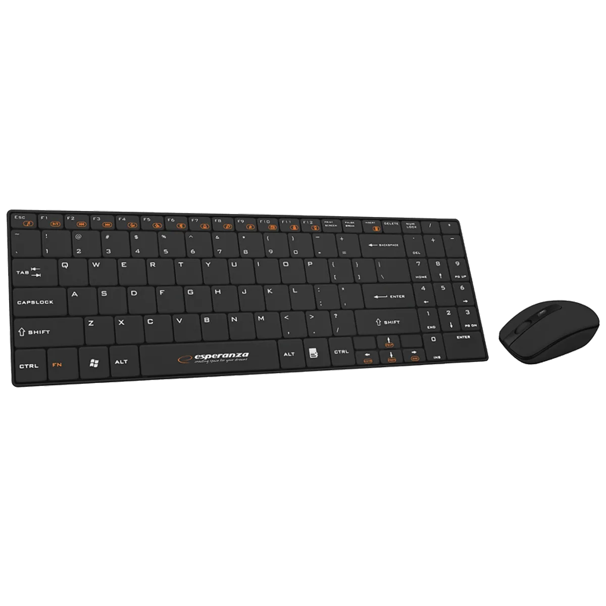 Esperanza Tastatura + miš, bežični set - EK122K