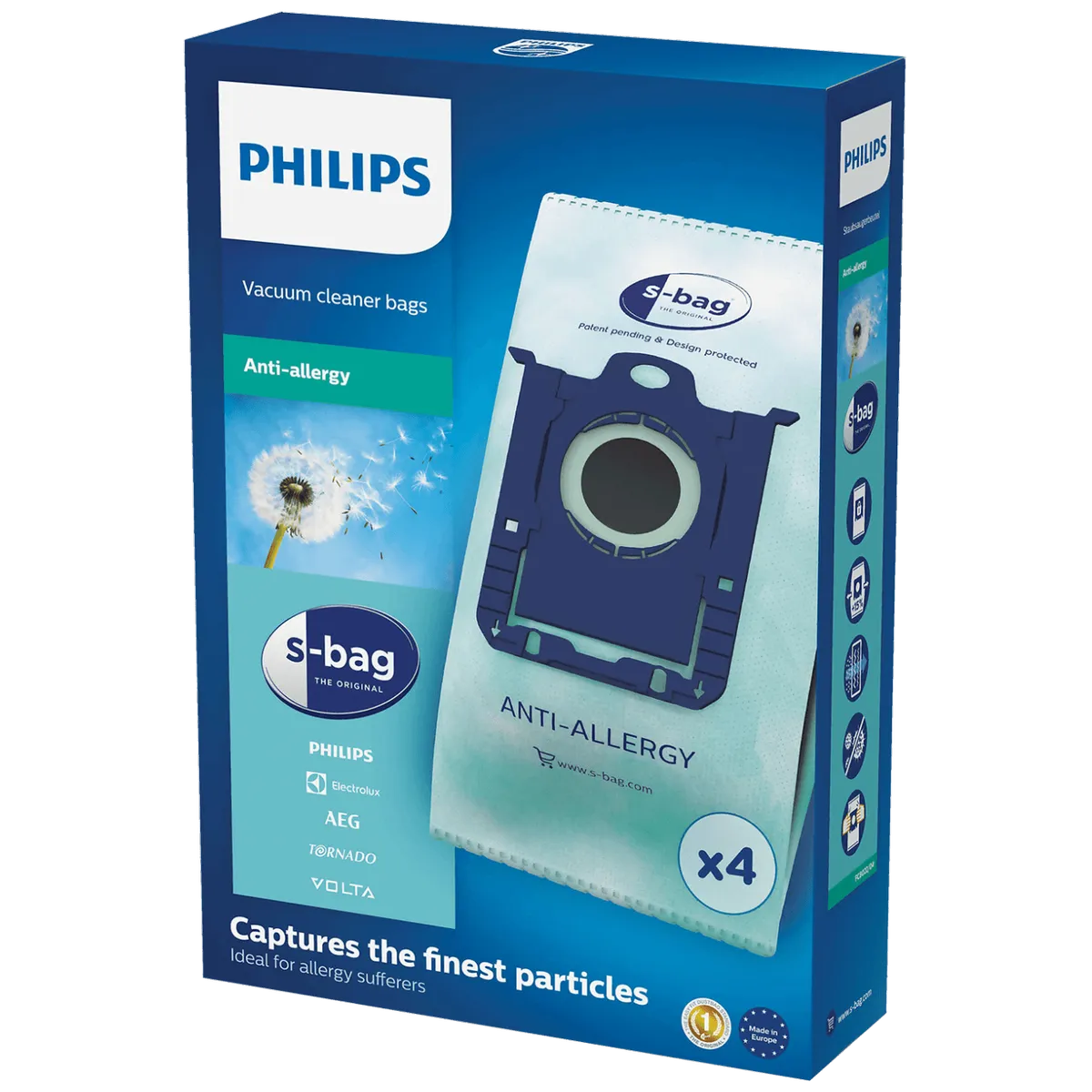 Philips Vrećice za usisavač Philips, 4 kom - FC8022/04