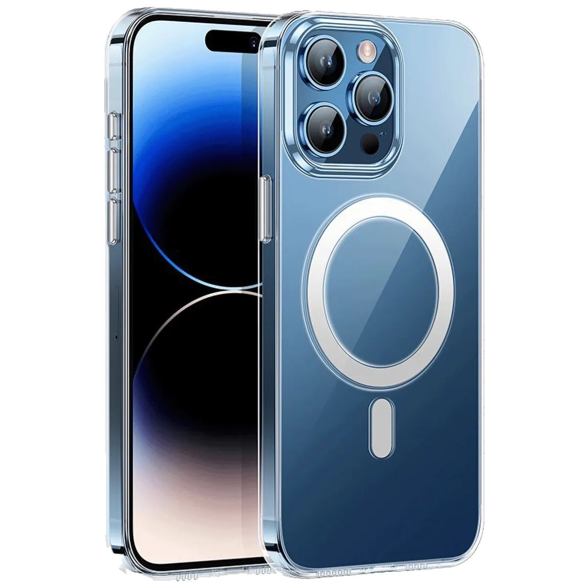 hoco. Maska za iPhone 15 Pro, magnetic, transparent - AS4