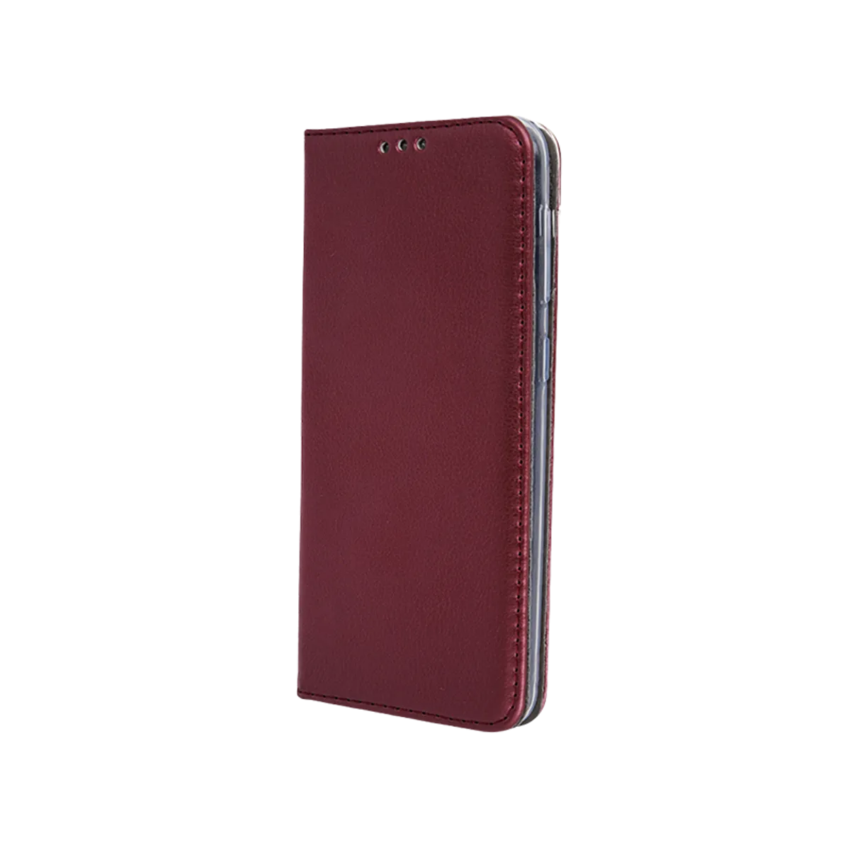 Magnetna preklopna futrola Redmi 15 Burgundy