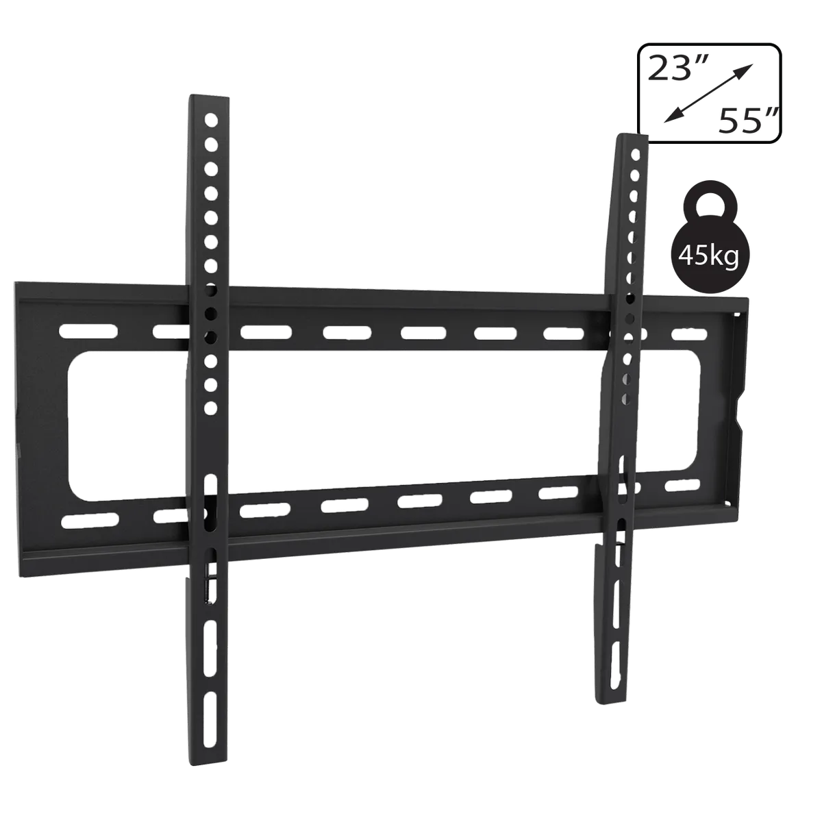 Amiko Nosač zidni za TV prijemnik 23" - 55", 45 kg, 1D - Wallmaster 23-55 FIX
