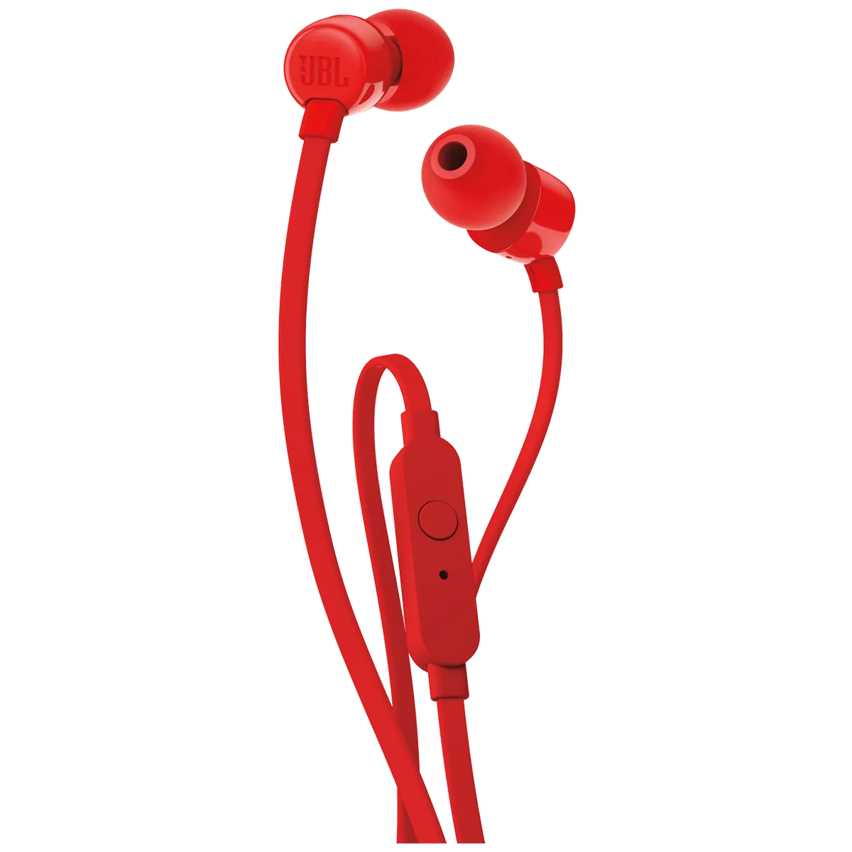 JBL Slušalice sa mikrofonom, 3.5 mm jack, crvena - T110 Red