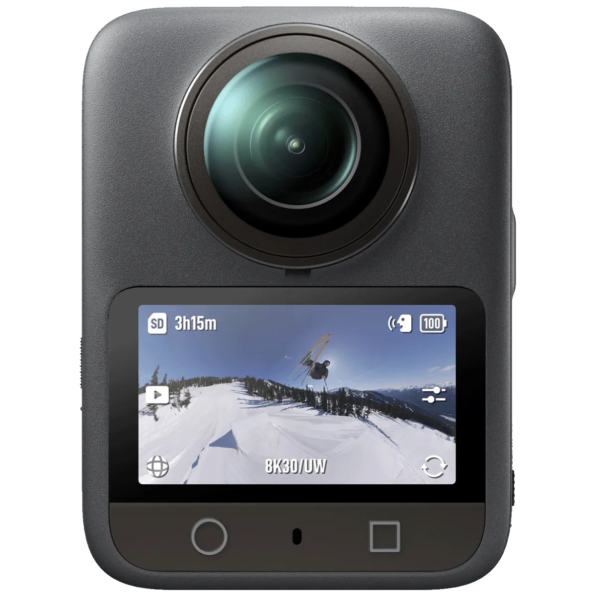 DJI Akcijska kamera, 120 Mpixel, 8K, 2" OLED, 360°, 128GB - Osmo 360 Adventure Combo